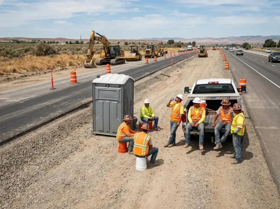 highway-road-construction-crew-007 — frequently asked questions, Porta Potty and Restroom Rentals in El Paso de Robles, CA